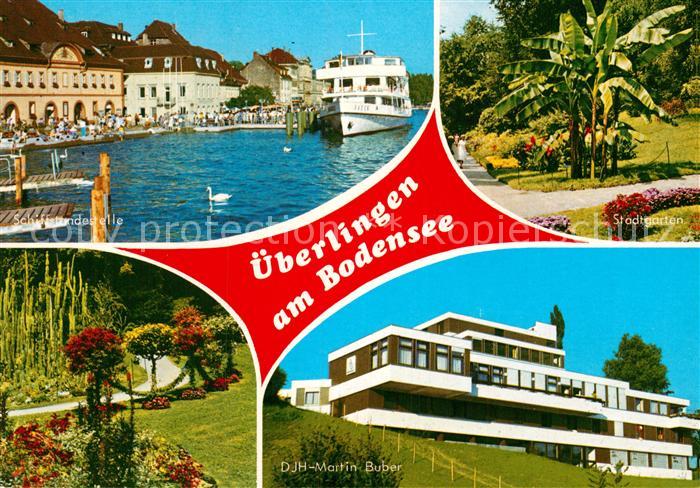 ueberlingen Bodensee Schiffslandestelle DJH-Martin-Buber Stadtgarten