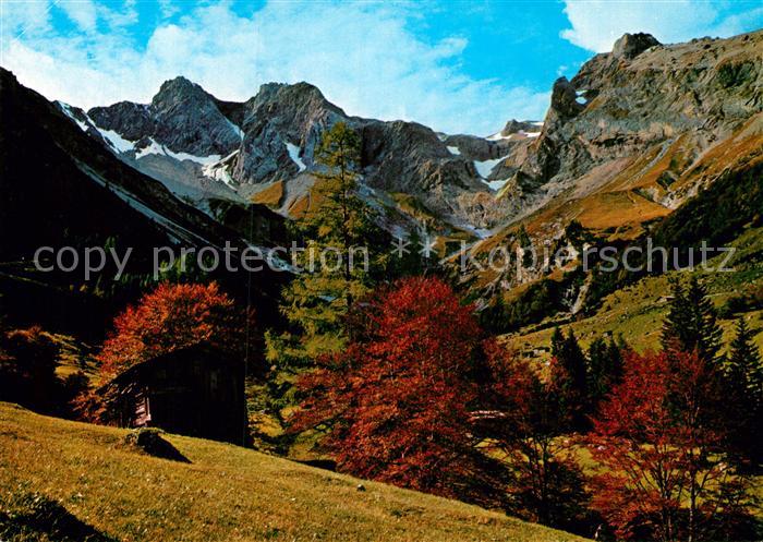 Brand Vorarlberg Sonnenlagant Mottakopf Zirmakoepfe