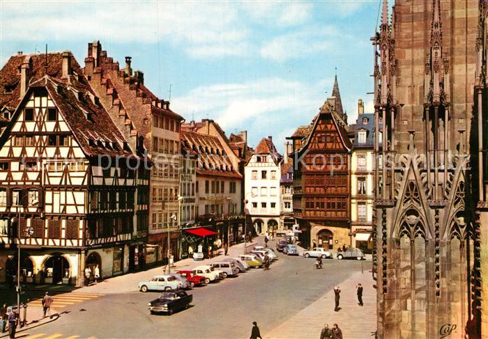 Strasbourg Alsace Place de la Cathedrale