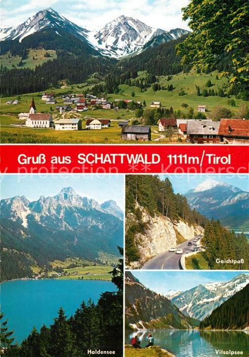 Schattwald Gaichtpass Haldensee Vilsalpsee
