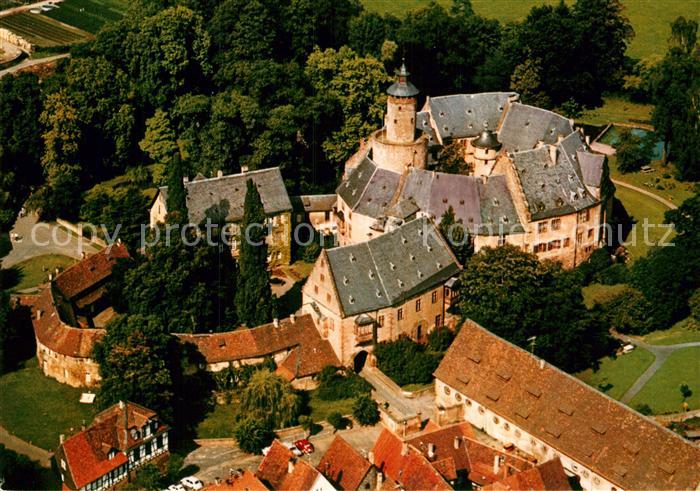 Buedingen Hessen Schloss Fliegeraufnahme