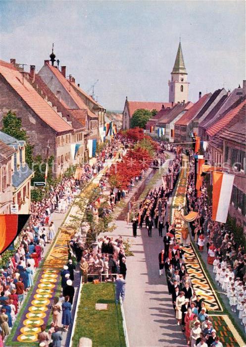 Huefingen Fronleichnamsprozession