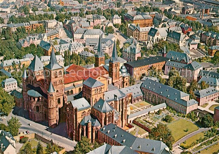 Trier Domgruppe Fliegeraufnahme
