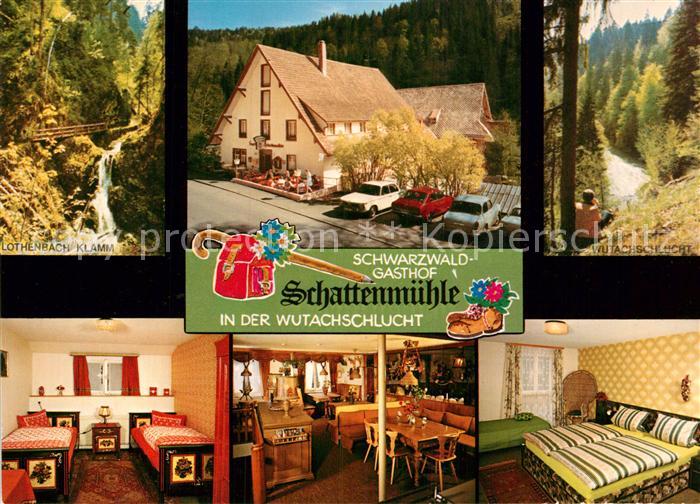 Goeschweiler Schwarzwaldgasthof Schattenmuehle Wutachschlucht