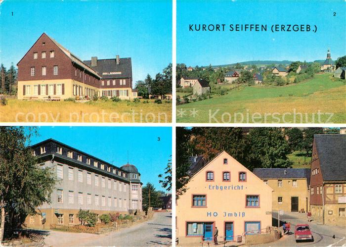 Seiffen Erzgebirge Erholungsheim Berghof Spielzeugmuseum Erbgericht