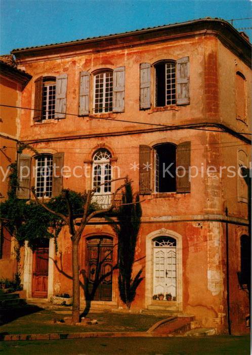 Roussillon Vaucluse Place de la Mairie