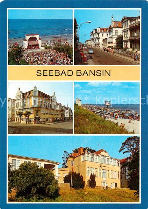 Bansin Ostseebad Karl-Marx-Strasse Erholungsheim Zur Ostsee