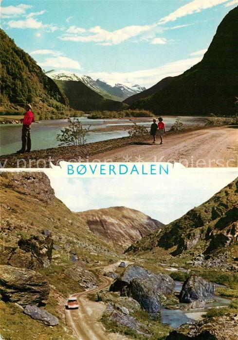 Boverdalen Sognefjellvegen Ruten Otta-Lom-Sognefjorden