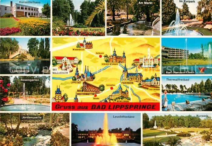 Bad Lippspringe Karl-Hansen-Klinik Kurmittelhaus Thermalfreibad