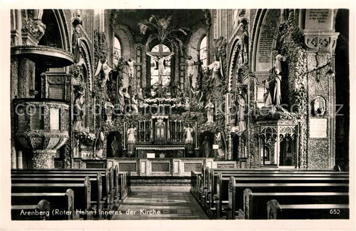 Arenberg Koblenz Inneres der kirche