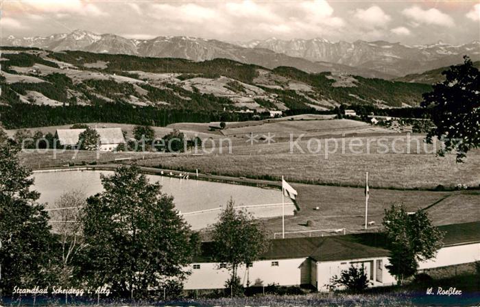 Scheidegg Allgaeu Strandbad