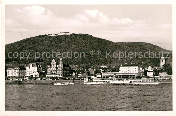 Koenigswinter Gesamtansicht Petersberg