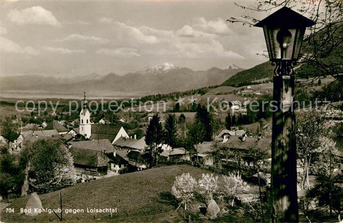 Bad Kohlgrub Blick gegen Losiachtal
