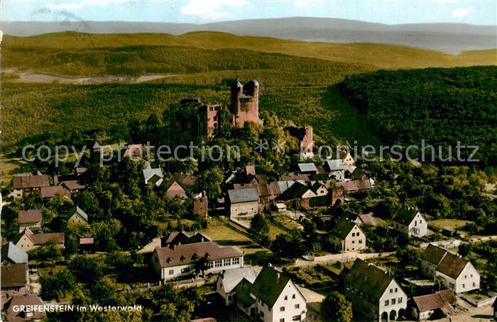 Greifenstein Hessen Fliegeraufnahme Burg