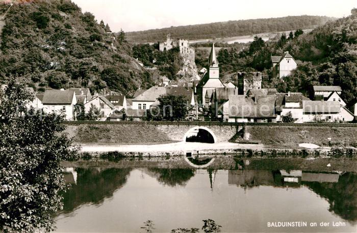 Balduinstein Partie an der Lahn