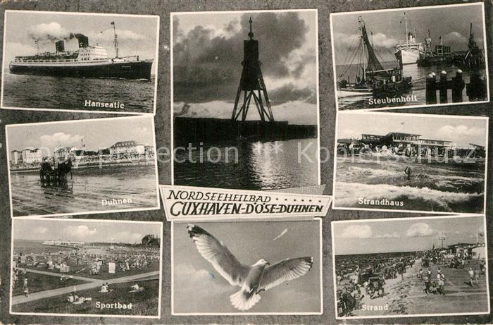 Cuxhaven Duhnen Nordseebad Hanseatic Duhnen Sportbad Strand Steubenhoeft