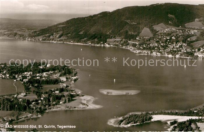 Bad Wiessee Fliegeraufnahme Sankt Quirin