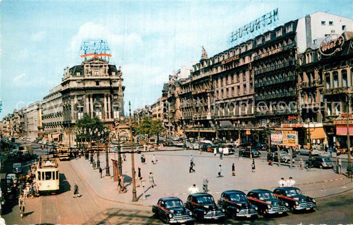 Bruessel Bruxelles Brouckere Platz