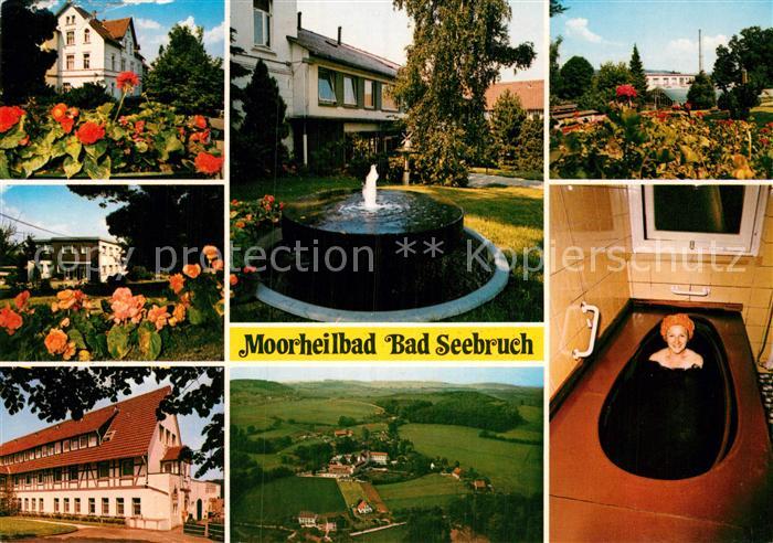 Bad Seebruch Moorbad Brunnen Fliegeraufnahme Teilansicht