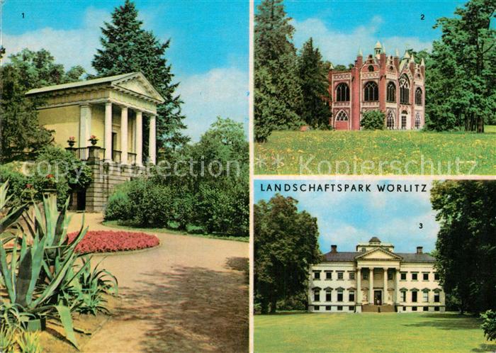 Woerlitz Floratempel Gotisches Haus Schloss