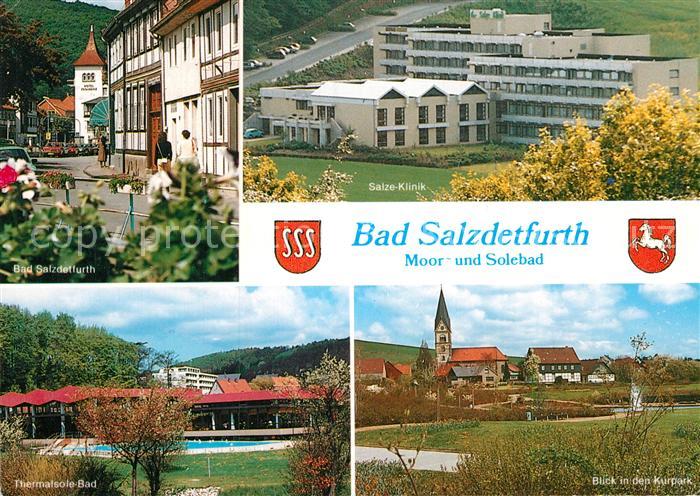 Bad Salzdetfurth Salze Klinik Thermalsolebad Kurpark Kirche