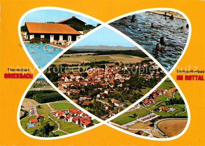 Griesbach Rottal Fliegeraufnahme Dreiquellenbad