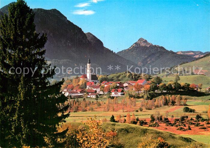 Pfronten Ostallgaeu Bayern Blick Institut Vilstal Sorgschrofen