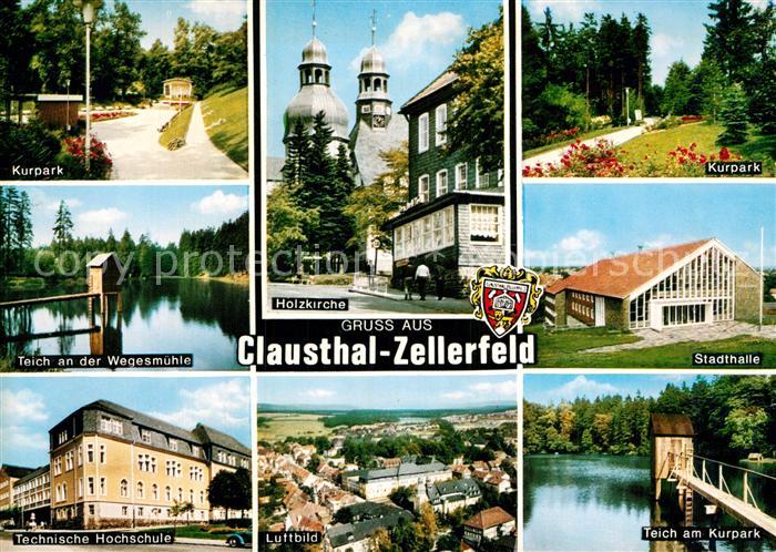 Zellerfeld Kurpark Teich an der Wegesmuehle Technische Hochschule Teich am Kurpa