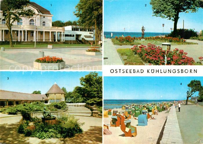 Kuehlungsborn Ostseebad Meerwasserschwimmhalle Strandpromenade Konzertgarten Bad