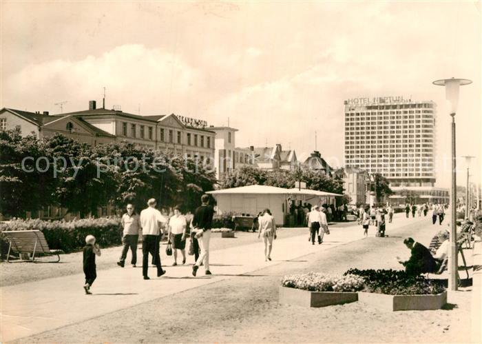 Warnemuende Ostseebad Hotel Neptun Strandpromenade