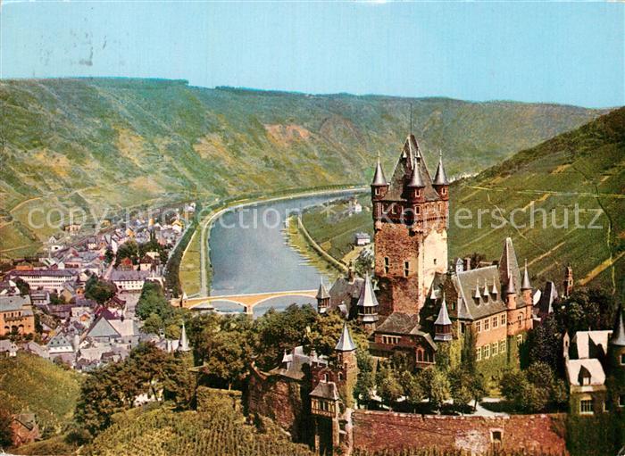 Cochem Mosel Ta mit Burg