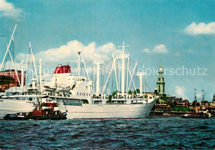 Hamburg Hafen Michaeliskirche