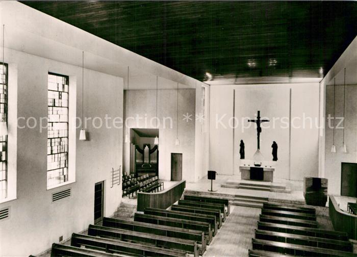 Frankfurt Main Diakonissenanstalt Kircheninneres