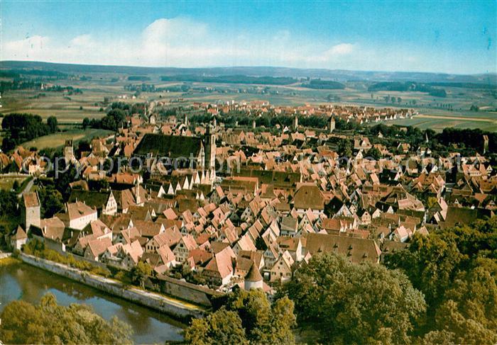 Dinkelsbuehl Fliegeraufnahme