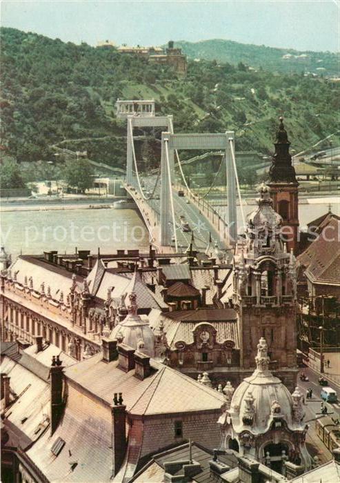 Budapest Teilansicht mit Bruecke