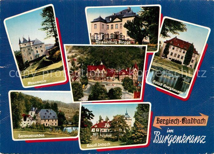 Bergisch Gladbach Wasserburg Blegge Stauweiler Herrenstunden Schloss Lerbach