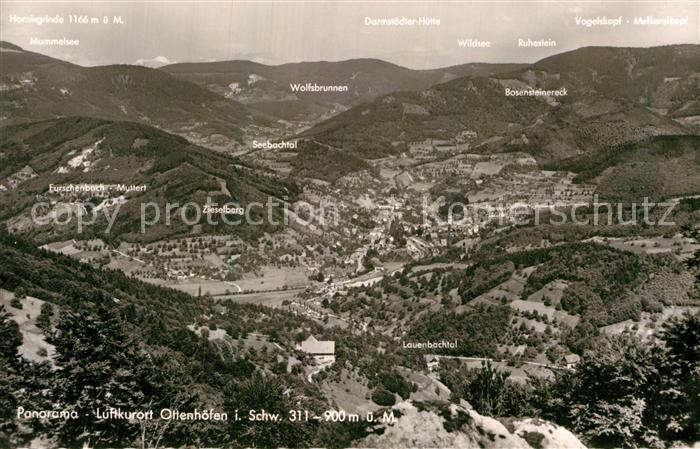 Ottenhoefen Schwarzwald Panorama