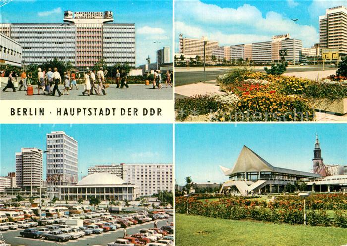 BERLIN  CITY Haus der Elektroindustrie Alexanderplatz Kongresshalle Fernsehturm
