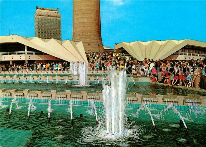 BERLIN CITY Kaskaden am Fernseh und UKW Turm