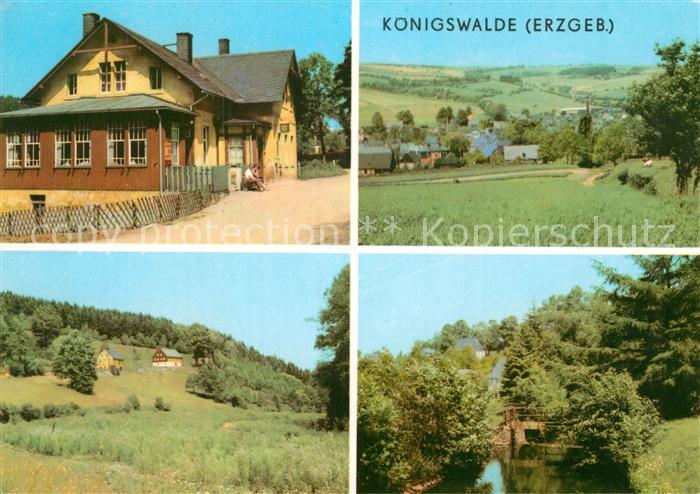 Koenigswalde Erzgebirge Gasthaus Teilansichten