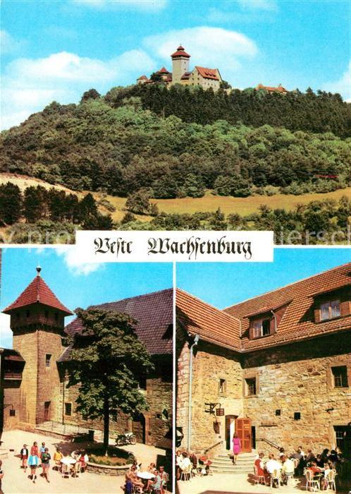 Wachsenburg Veste Wachsenburg Innenhof