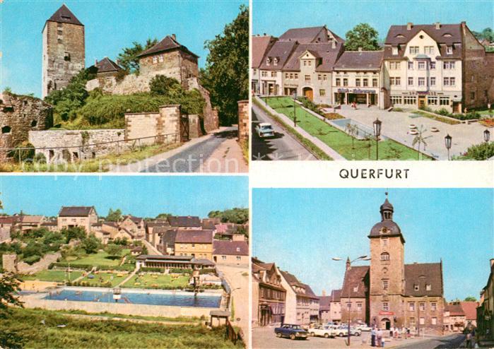 Querfurt Burg Am Dreieck Bad Rathaus