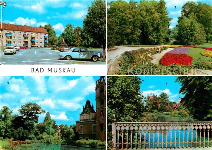 Bad Muskau Oberlausitz PdF Park Moorbad Schlossruine