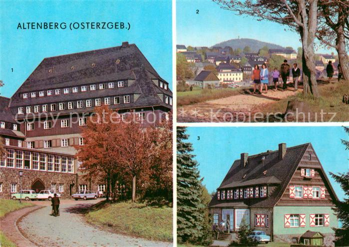 Altenberg Erzgebirge Sanatorium Raupennest Geisingbergblick Pension Sonnenhof