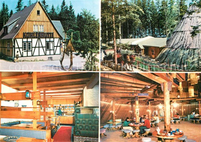 Sosa Erzgebirge Konsum Gaststaetten Koehlerhuette und Meiler