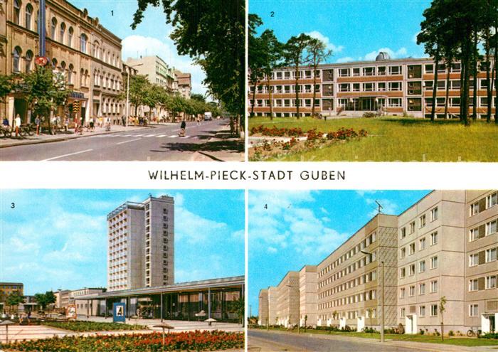 Guben Wilh Pieck Str Obersprucke Schule Hochhaus Kaltenborner Strasse