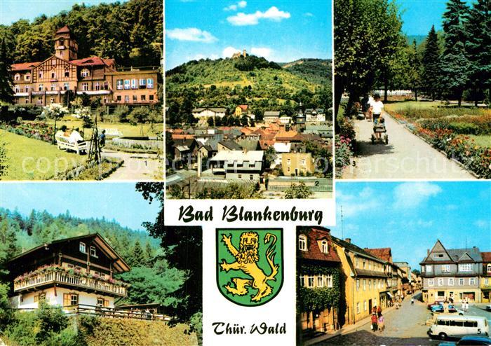 Bad Blankenburg FDGB Heim Am Goldbeg Burgruine Greifenstein Parkanlagen Schweize