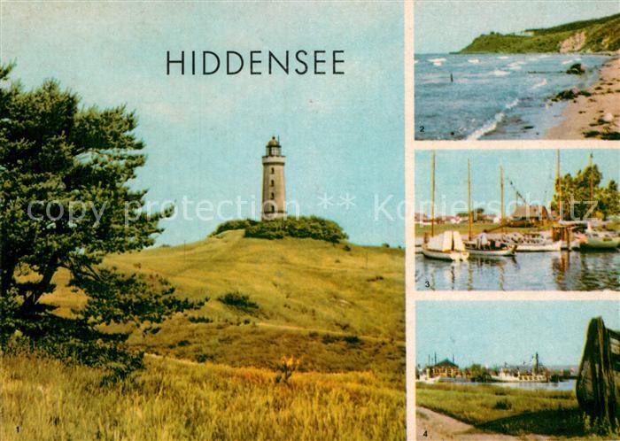 Insel Hiddensee Kloster Leuchtturm Strand Neuendorf Vitte