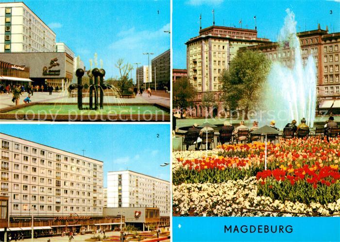 Magdeburg Karl Marx Strasse Wilhelm Pieck Allee