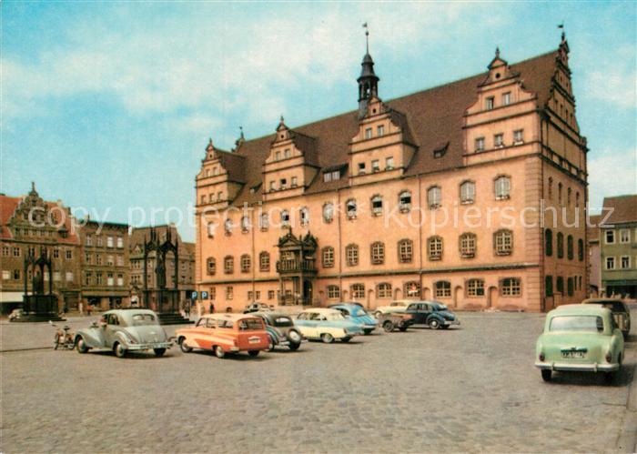 Wittenberg Lutherstadt Rathaus am Markt